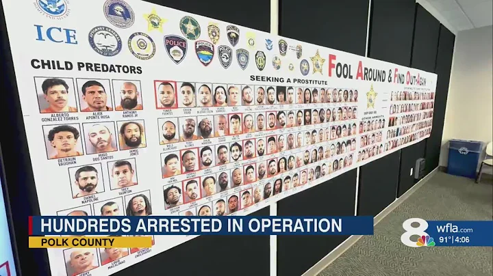 246 Arrested in Florida Human Trafficking Sting | 16 Child Predators Caught in 7-Day Operation