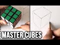 How to MASTER Drawing 3D Cubes & Boxes [Figure Drawing Prep - Part 1]