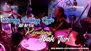 Sedang Sedang Saja - All Artis - Kendang Abah Juri New Monata Live Tanah Merah Bangkalan