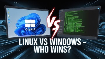 Linux vs Windows 2025 – Which OS Dominates in the New Tech Era? 💻⚔️#techcomparison #linux #windows 