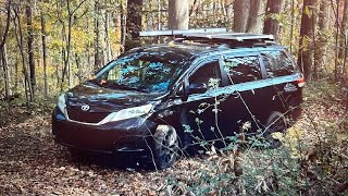 Off-Road Testing a Toyota Sienna