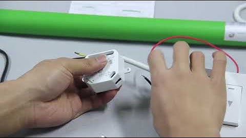 SC500W-V1 How to wire the LoraTap wifi curtain relay SC500W?