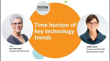 Fay Arjomandi 1:1 with Cathie Wood Time horizon of key technology trends