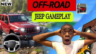 Offroding jeep game || OFF-ROAD game|| suv || best offroading game #offroading #offroadinggame