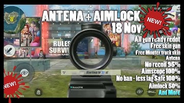 NEW Assets.Npk RULES of SURVIVAL ANTENA + AIMLOCK - 18 Nov 2018