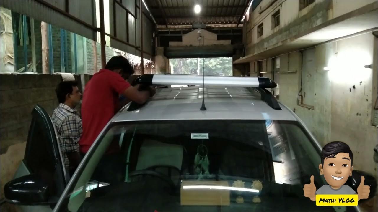 Luggage carrier fitting for my triber.. YouTube