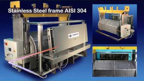 Robot 3000 Automatic opening / closing lid for stainless steel barrel