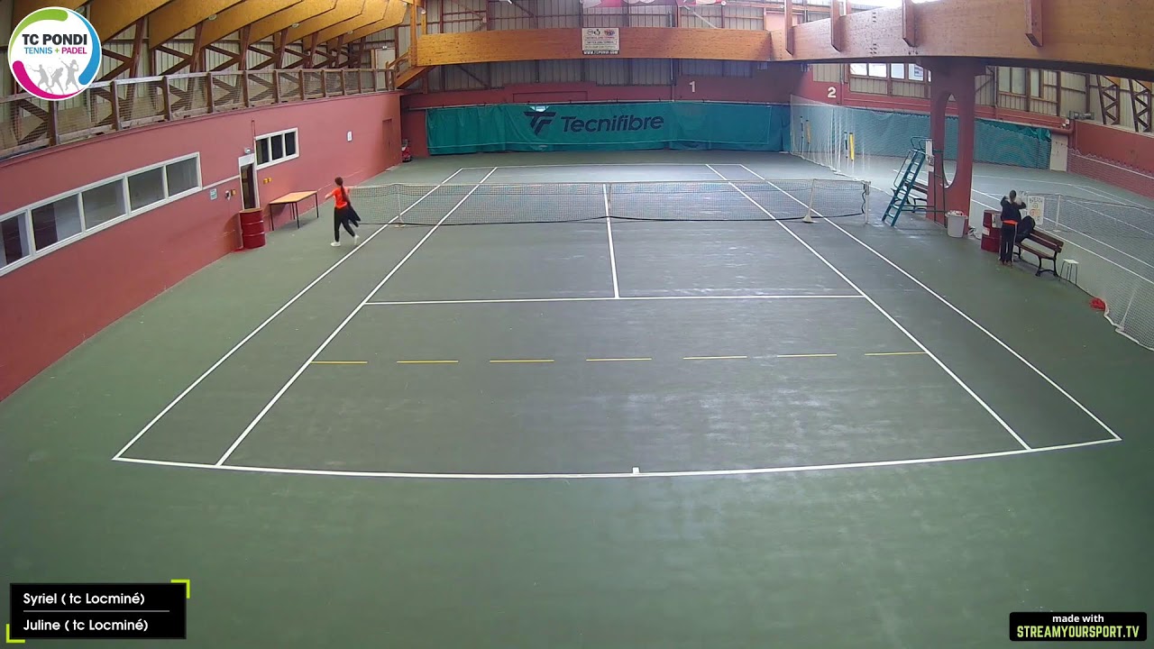 Court 1 : Syriel ( tc Locminé) 🆚 Juline ( tc Locminé)