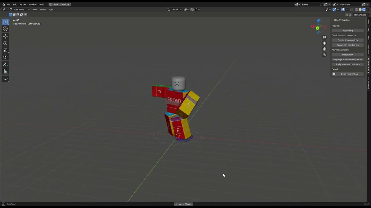 ROBLOX R6 Air Wave Animation YouTube 