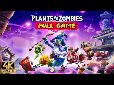 PLANTS VS ZOMBIES BATTLE FOR NEIGHBORVILLE Gameplay Walkthrough FULL GAME [4K HD] - No Commentary