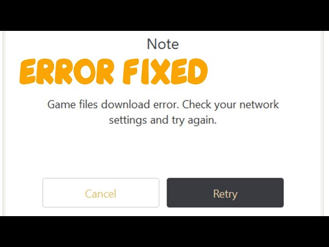 5 Ways to Fix the Genshin Impact “Games Files Download Error” on a