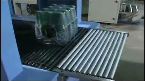 beer bottles shrink wrapping machine/beer cans shrink packing machine