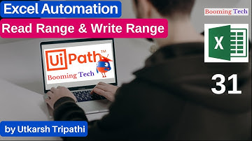 Read range Write range in uipath | Excel Automation | uipath in hindi | uipath | #uipath #uipathbt