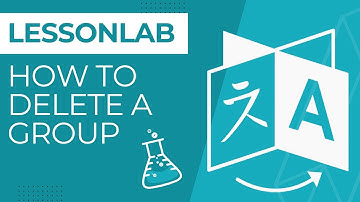 Language Boards | Deleting groups