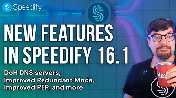New Features in Speedify 16.1: DoH for DNS, Better Redundant Mode, PEP for VSAT and Linux Routers
