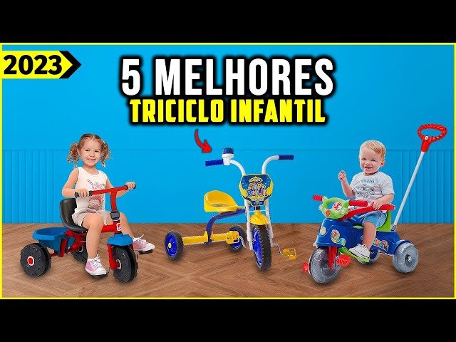 Triciclo Velotrol Motoca Infantil Menino Menina Empurrar