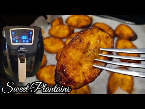 Air Fryer Sweet Plantains | How to Cook Plantains in the Air Fryer
