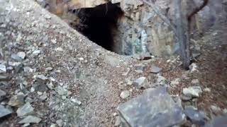 Walking up to the old abandoned train tunnel