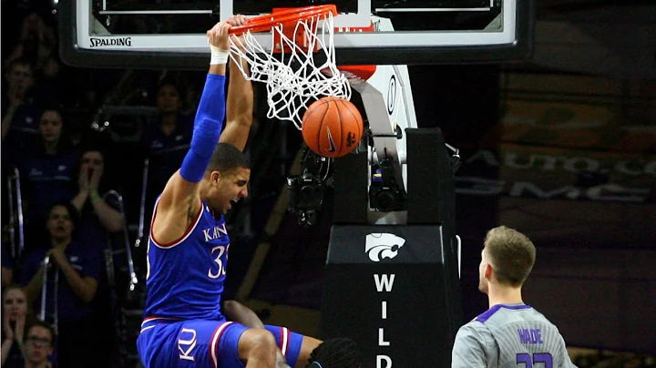 Landen Lucas' Dunk Of The Night For Kansas | CampusInsiders