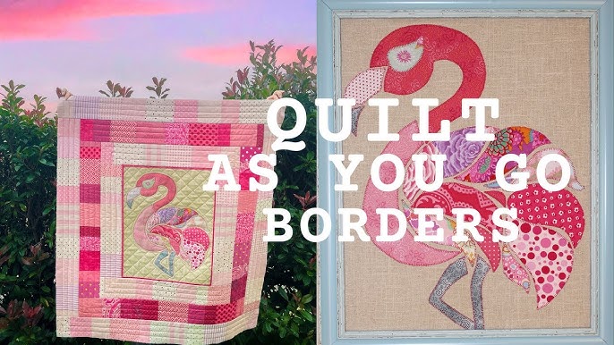 How to Quilt as you go: Easy Cover Strip Method by Monica Poole 