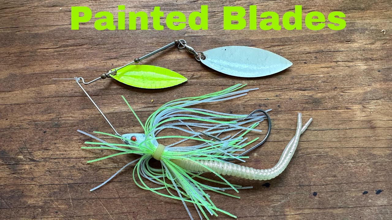 When To Use A Spinnerbait With Painted Blades 