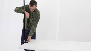 How to Assemble the 6' Table Header Banner System
