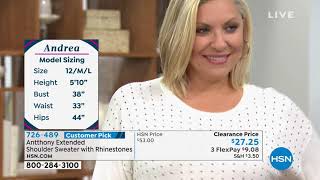 HSN | Antthony Design Original Fashions Clearance 06.07.2021 - 07 AM