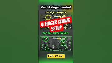 BGMI 4-Finger Claw + Gyro 🔥 Master Control Setup!