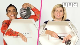 Doctor Who cast takes on What’s In The Box Challenge 📦👀 - BBC