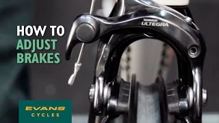 How to adjust brakes