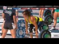 CROSSFIT GAMES 2016 - Womens squat clean pyramid - EVENT 6.1