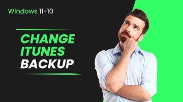 Solve Your Problem: How to Change iTunes Backup Location in Windows 10/11 [URDU/हिंदी]