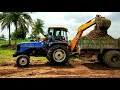 Sonalika DI 47 RX 50 hp Tractor with fully loaded trolley |#Sonalikatractorpower |#CFV