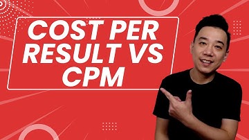 Facebook Ads Cost Per Result VS CPM (Cost Per Thousand Impressions)
