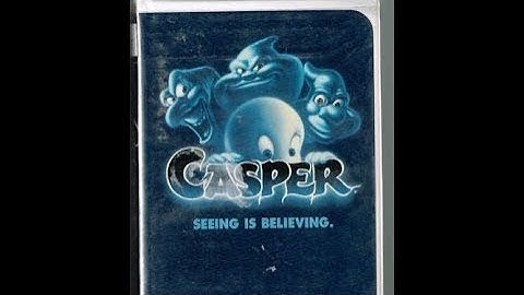 Opening to Casper 1995 VHS