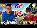 5 Year Old Gamer Beats His Dad in GT7 and Gets a Driver’s License?! 😂🚗💨