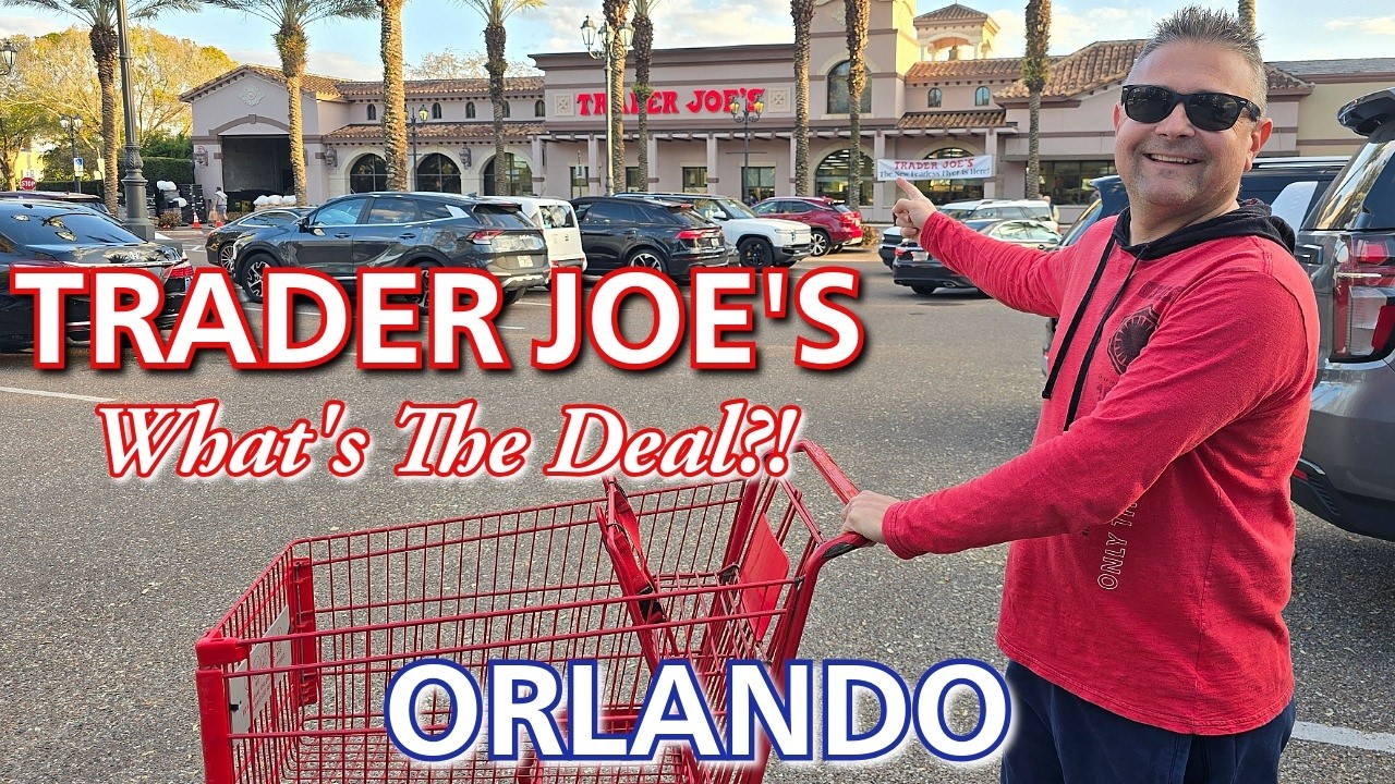 Давайте откроем для себя магазин Trader Joe's в Докторе Филлипсе, Орландо! Что мы купим и попробу...