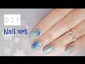 DIY Nail Art | How to make Snowflakes