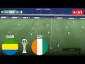 🔴LIVE | Gabon vs Côte d'Ivoire - Round 3, Africa Cup of Nations 2025/26 - Full Match Simulation PES