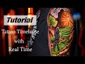 Follow your Path - Tattoo Timelapse with Real time