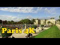 Walk around Paris France 4K. Montparnasse - Jardin du Luxembourg - Place Saint Michel.