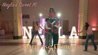Neyla's Sweet 16 Surprise Dance | Fresno, CA