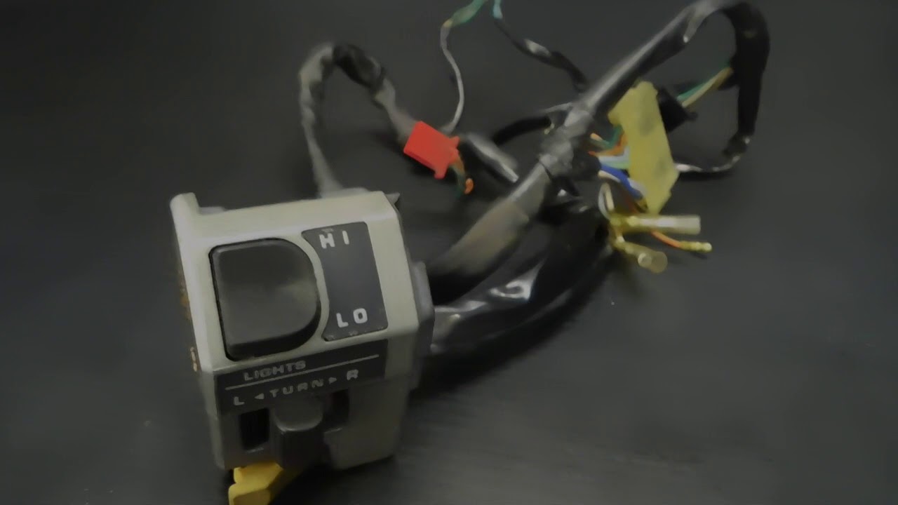 フュージョン MF02 ハンドル スイッチ ボックス 左はこんな感じです 