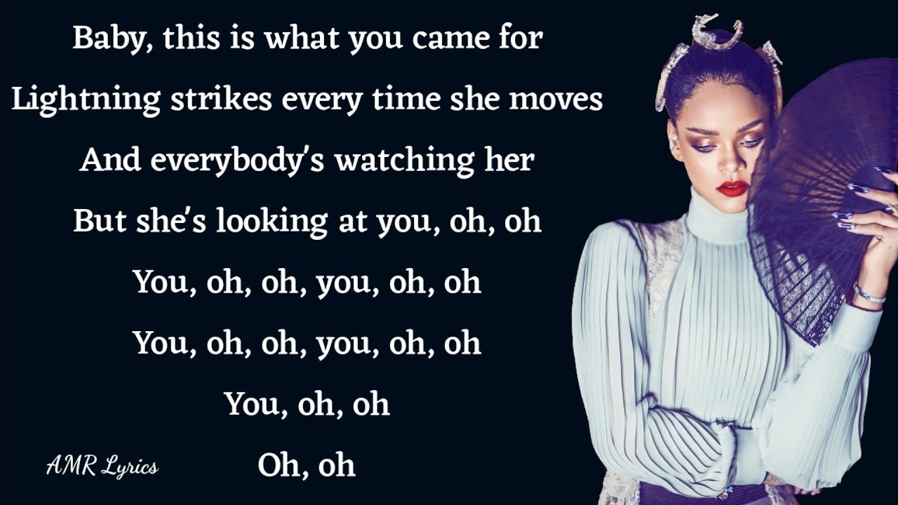 This Is What You Came For | Calvin Harris ft. Rihanna (Lyrics) - YouTube