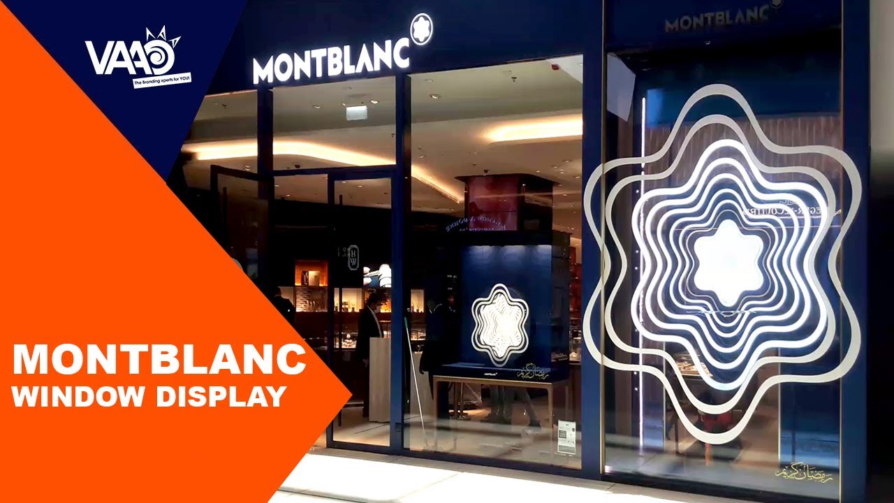 Window Display Installation - YouTube