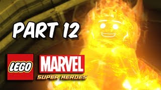 LEGO Marvel Super Heroes Gameplay Walkthrough - Part 12 Human Torch Let's Play screenshot 4