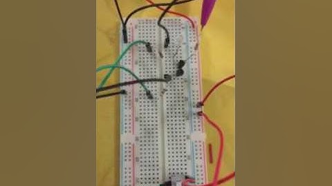 Nand gate using transistor
