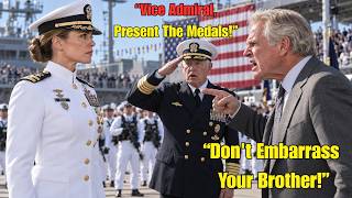 Dad Insulted Her At Brother’s SEAL Ceremony—Then His General Said: “Vice Admiral!”