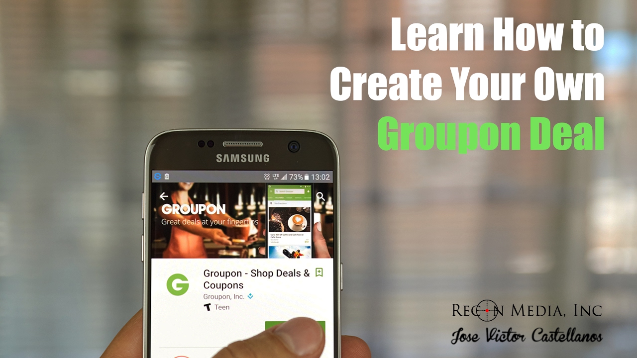 Be your own Groupon