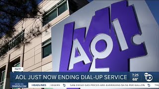 Famous Fact or Fiction: AOL just now discontinuing dial-up service? Wealth